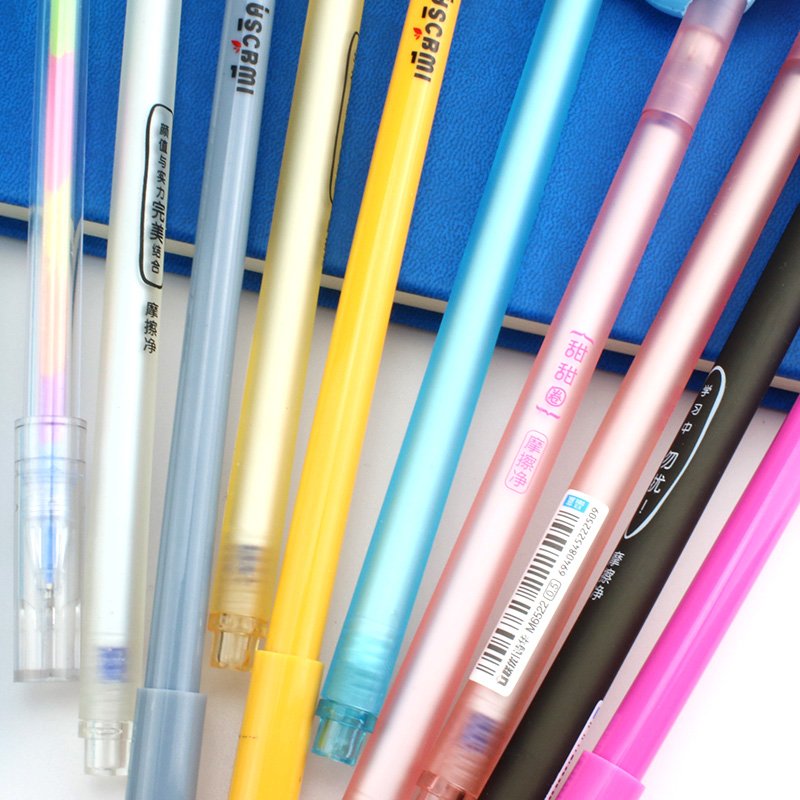 Hot sales cute cartoon ball pens kawaii click fancy fruit character wholesale gift ballpoint pen