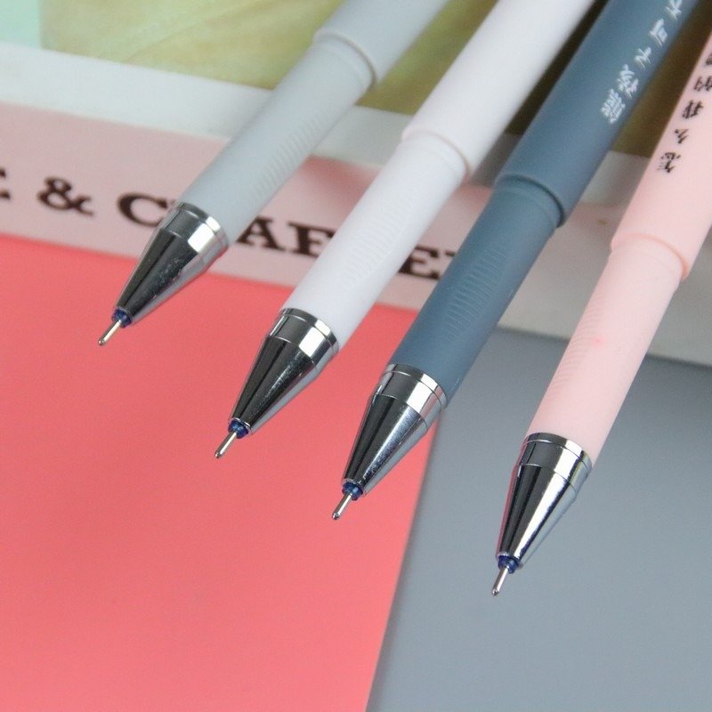 School supplies Cartoon Cute Pet Animal Neutral Pen Student erasable Neutral Pen Office Crystal Blue Writing Pen