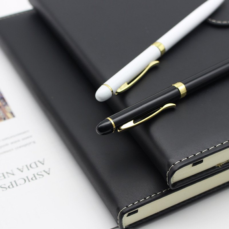 Promotional Gift Business Pen Metal Clip Ballpoint Pen With High Sensitive Stylus Top Custom Logo
