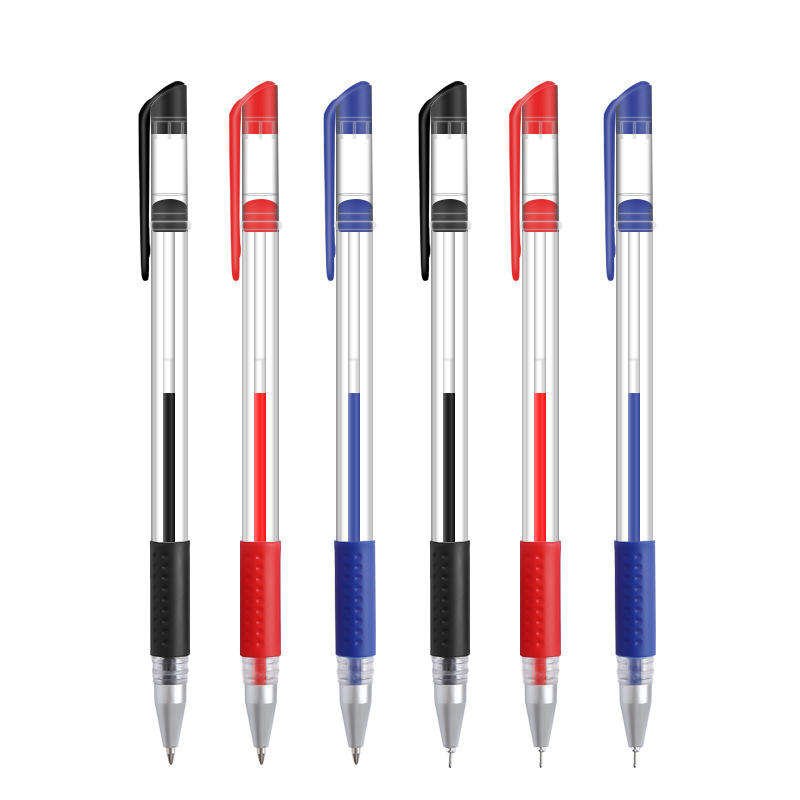 Wholesale Straight Liquid Cute Student Study Custom Cheap Blue Black Red Colorful 0.5 0.7 Mm Gel Ink Pens Set Back To School