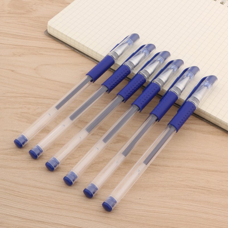 Wholesale Straight Liquid Cute Student Study Custom Cheap Blue Black Red Colorful 0.5 0.7 Mm Gel Ink Pens Set Back To School