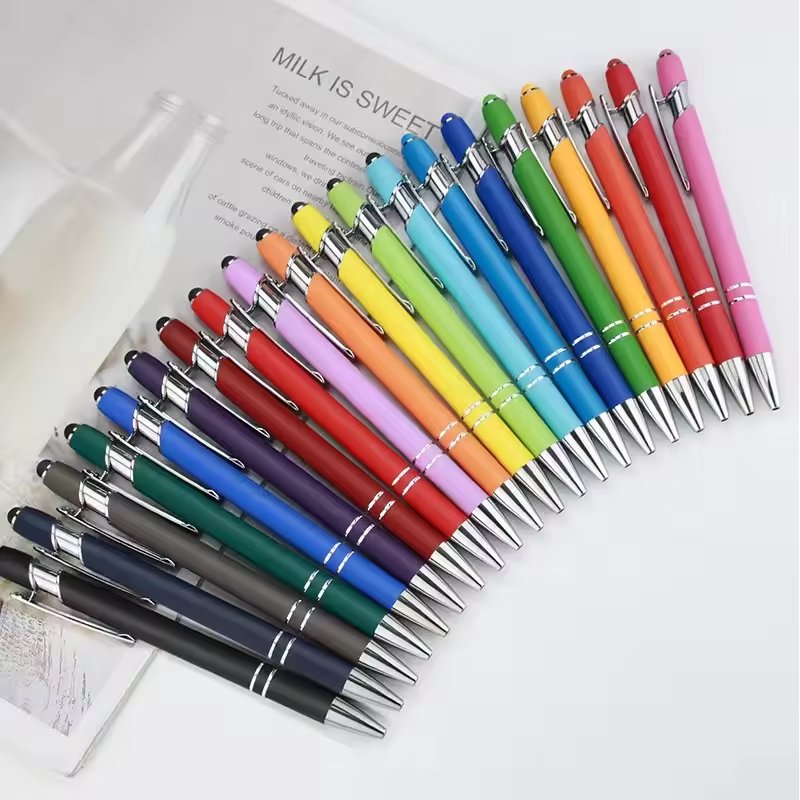 Best-selling worldwide good quality colorful metal stylus pen pen custom logo metal pen