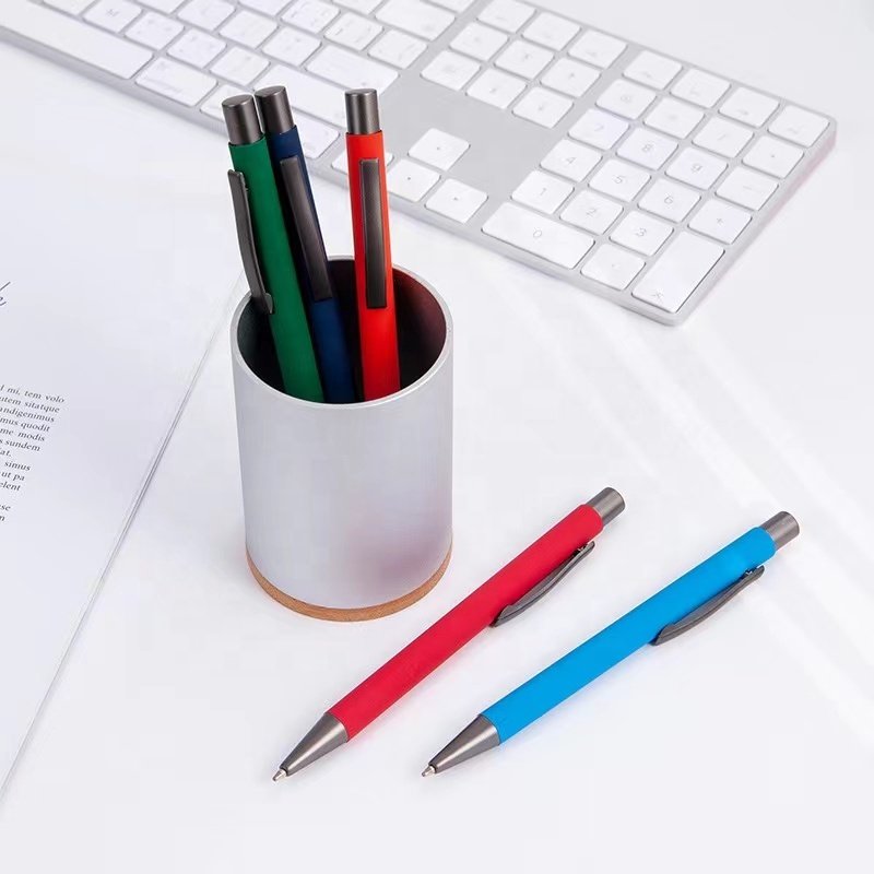 Creative business printing Logo Press laser lettering metal advertising ballpoint pen