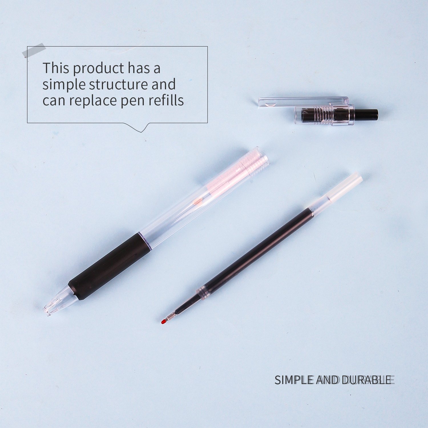 Pens Multi color ballpoint pens press action plastics ball pen stationery supplies low moq weibo stationery