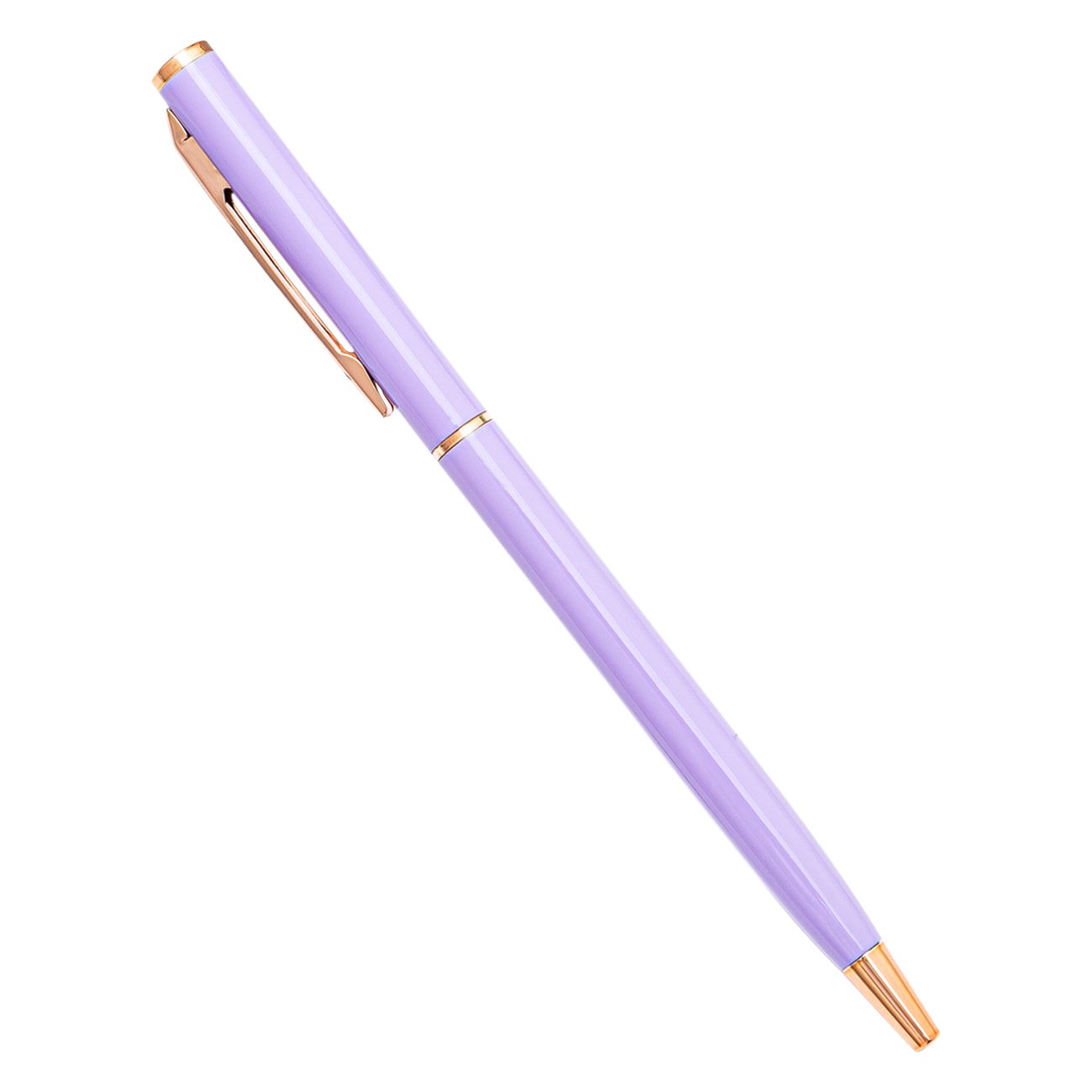 Wholesale business flat head candy color Solid color Metal ballpoint pen signature pen for metal pens with custom logo