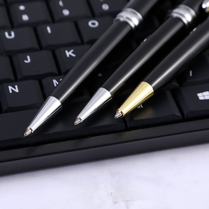 Unisex Premium Mass Pop Pen with 1.0mm Writing Width Customizable Logo on Metal and Plastic Materia