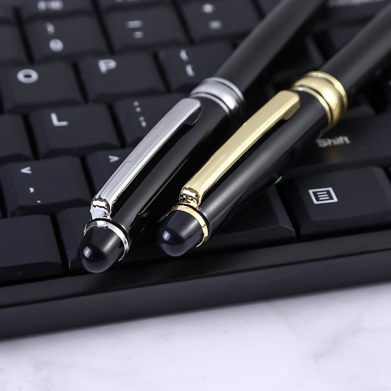 Unisex Premium Mass Pop Pen with 1.0mm Writing Width Customizable Logo on Metal and Plastic Materia