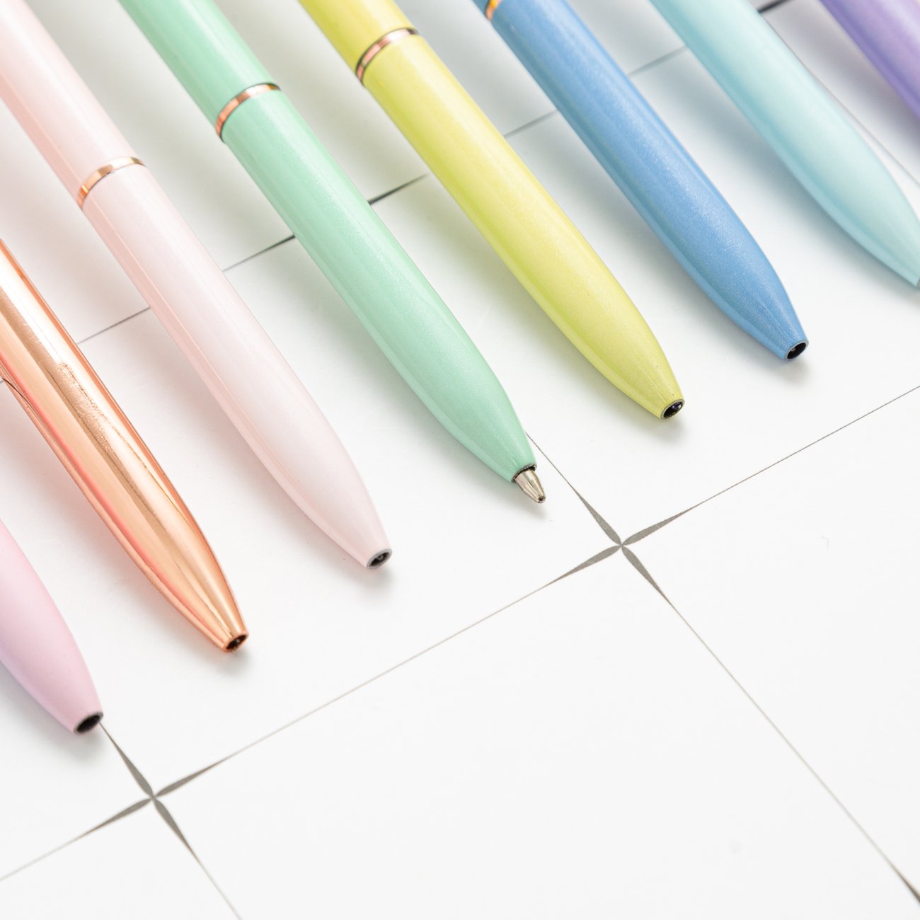 Luxury Metal Pen Big Top Pearl Color Customized Business Promotion Logo 1.0mm Writing Width Cute Personalized Gifts Wholesale