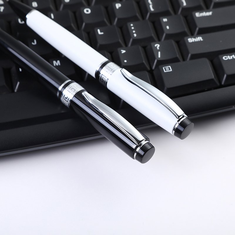 HaoBang Multi Function Ballpoint Pens High Quality Fancy Custom Logo Metal Ballpoint Pens