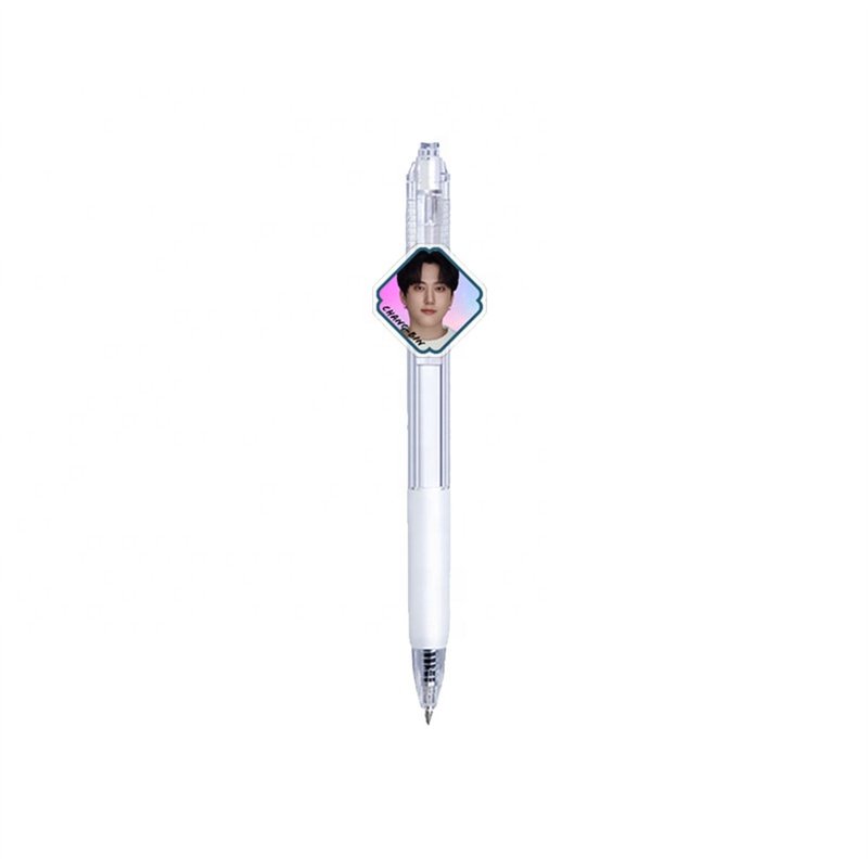 YUWEI Stray Kids Black Writing Ballpoint Pen Felix Hyunjin Bangchan Leeknow Han Students Stationery School Supplies Fans Gift
