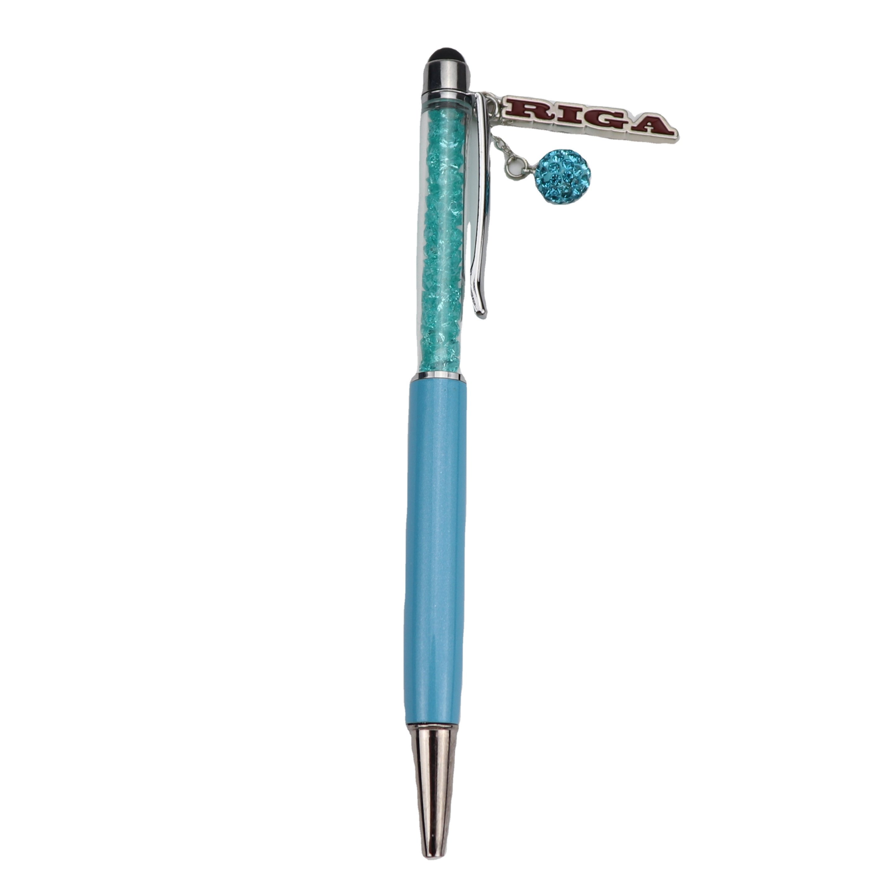 Manufacturers Wholesale Luxury Stationery 0.5 mm Pens Custom Logo Glitter Souvenir Ballpoint Pen
