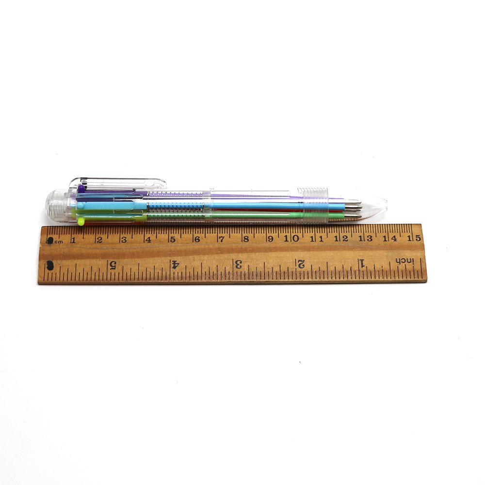 Cheap Writing Printing Promotion Plastic Multi Color Ballpoint Ball Pen