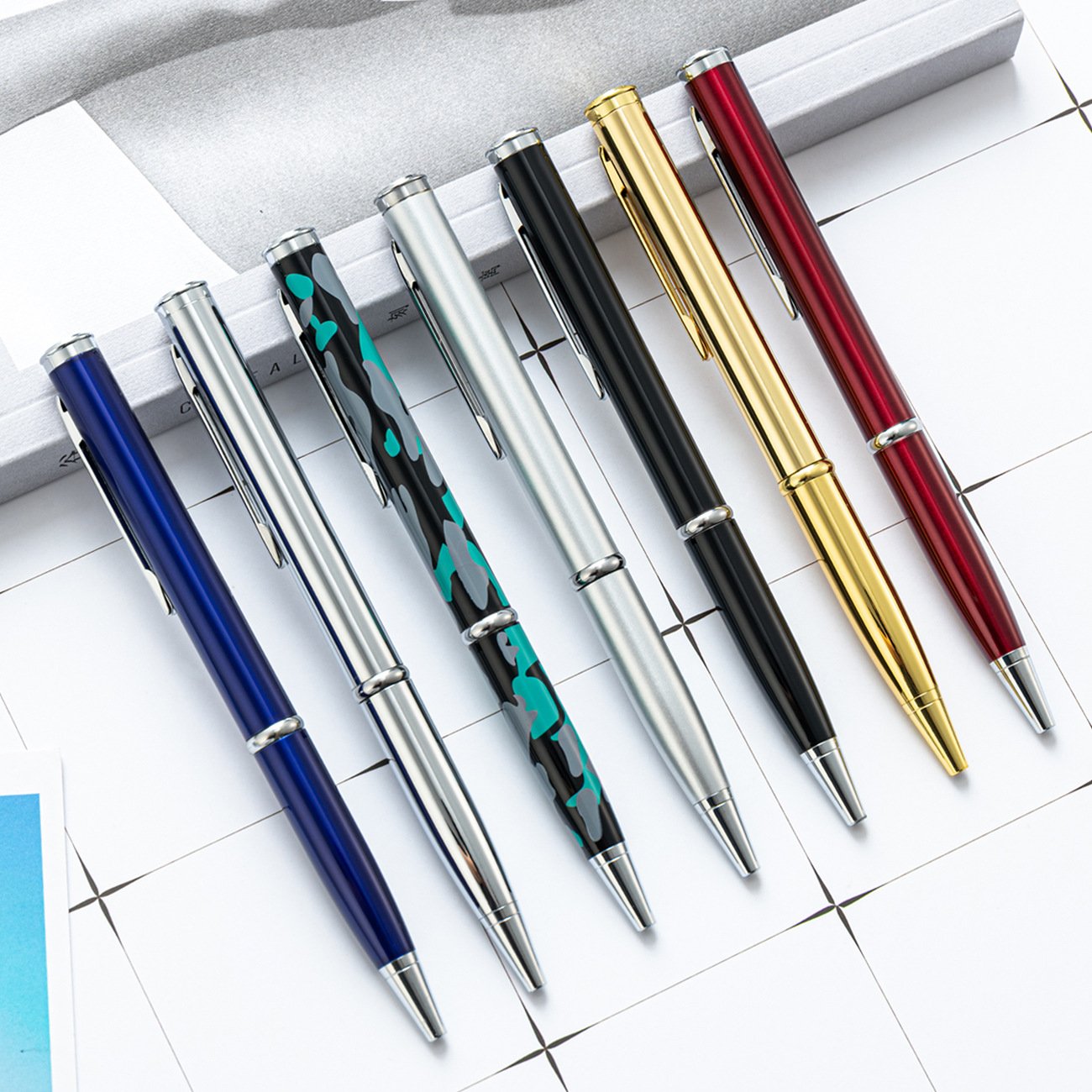 Promotional Metal Pens Custom Logo Luxury Ballpoint,Customized Advertising Gift Metal Ball Pen Promotional with Logo