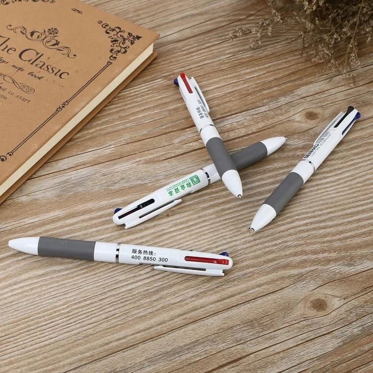 Special design stationary retractable signature color plastic ballpoint pen