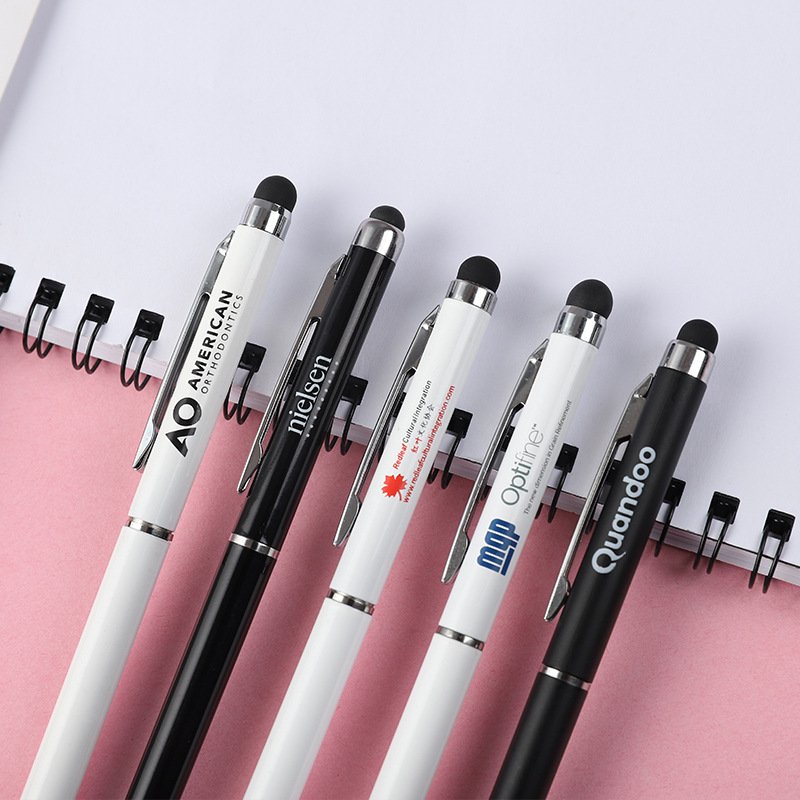 Custom Logo Factory Cheap Promotion Pen Ad Ballpoint Pen Touch Screen Capacitive Pen