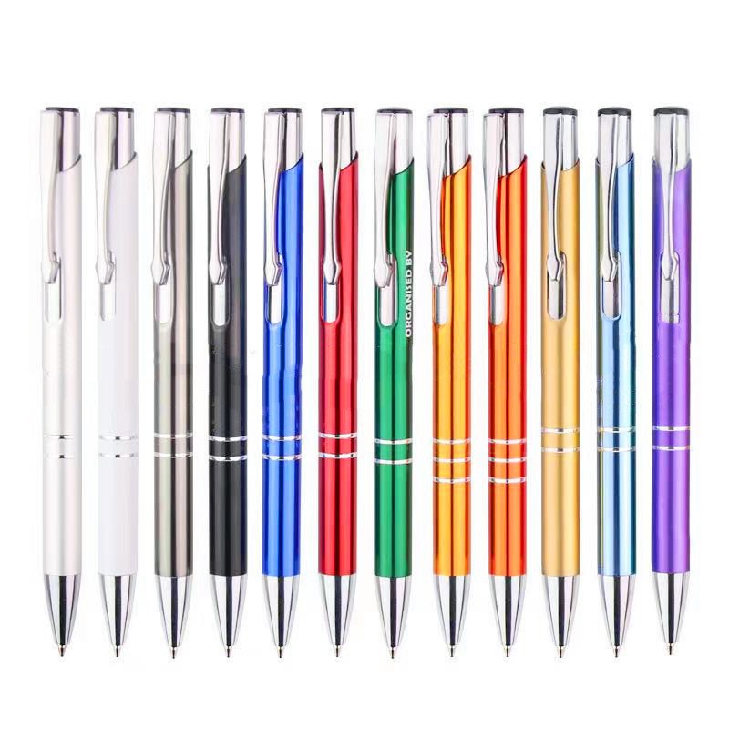 Customized Luxury Promotional Metal Ball Pen With Logo Advertising Ballpoint Pen Engraving Personalized Gift Ballpoint Pens