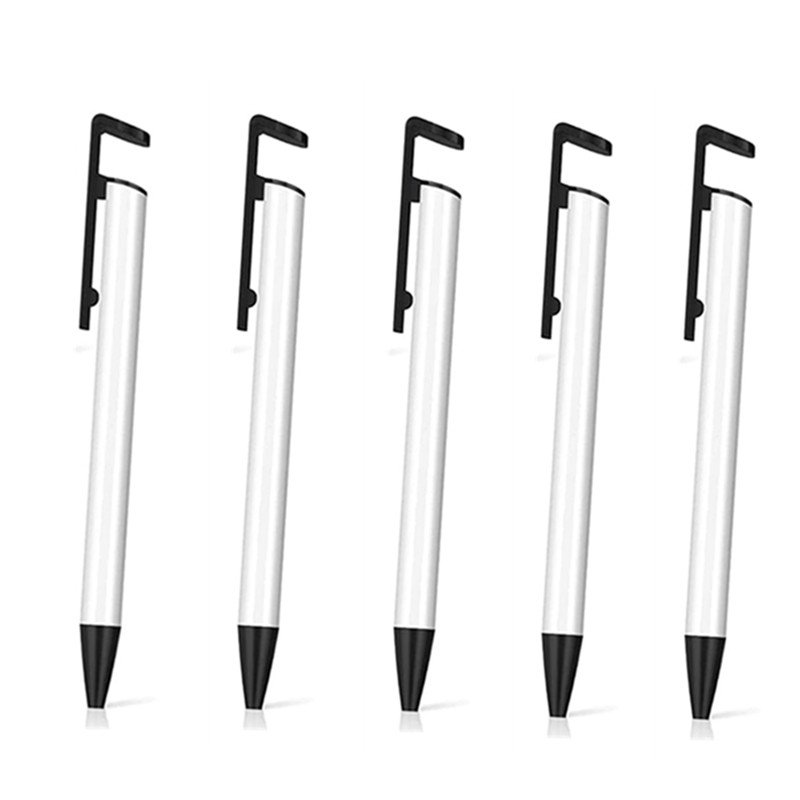 White Sublimation Ballpoint Pens Blank With Shrink Wrap