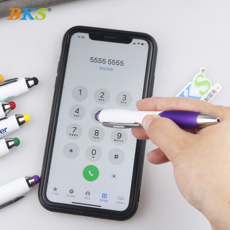 BKS mega Wholesale Advertising Rubber Promotion Pen With Plastic Promotional Personalized Ballpoint pen Custom Logo