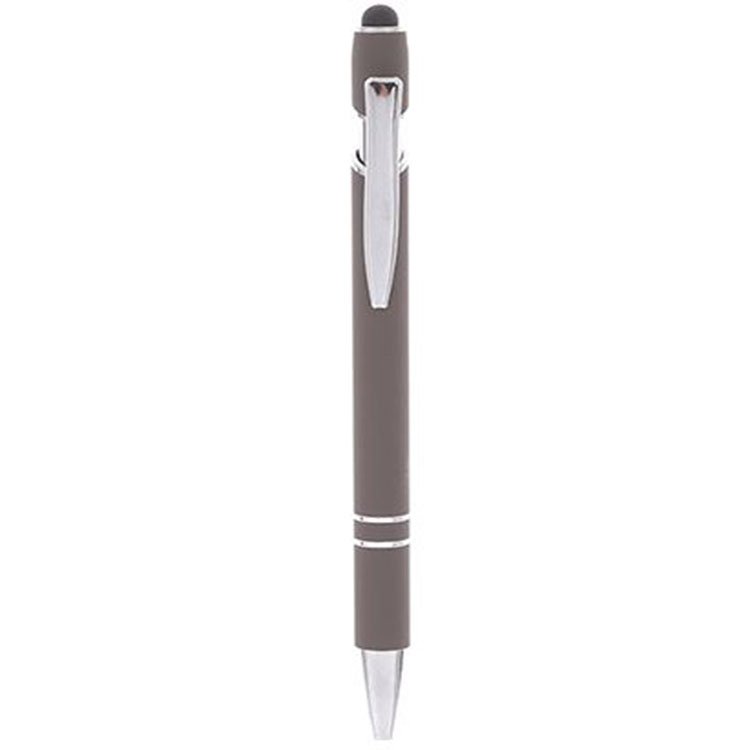 Promotion Cheapest Multifunction Stylus Ball Pen With Customized Logo Soft Touch For Cell Phone