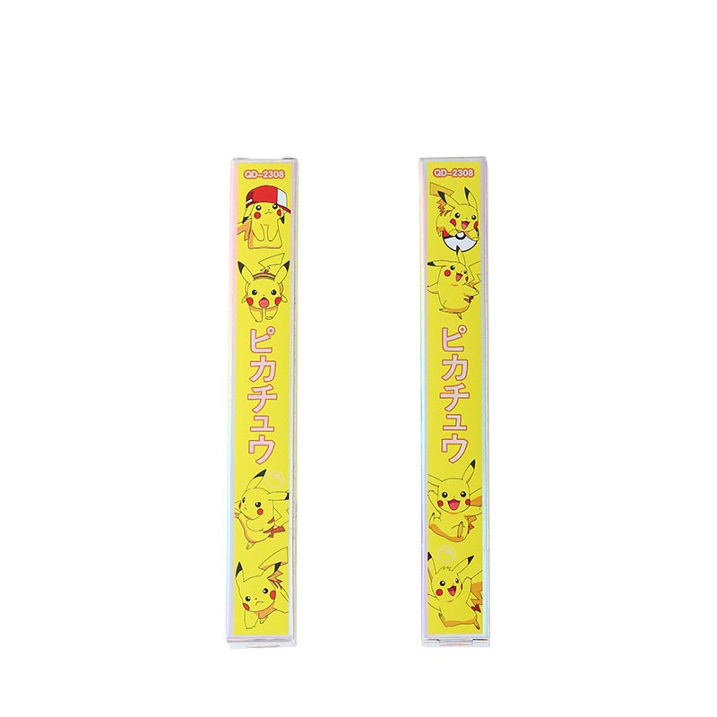 New Cartoon Poke Pika Black 0.55mm Gel Pens Neutral Pen Elementary School Student Stationery Writing Smooth Gel Pen For Students