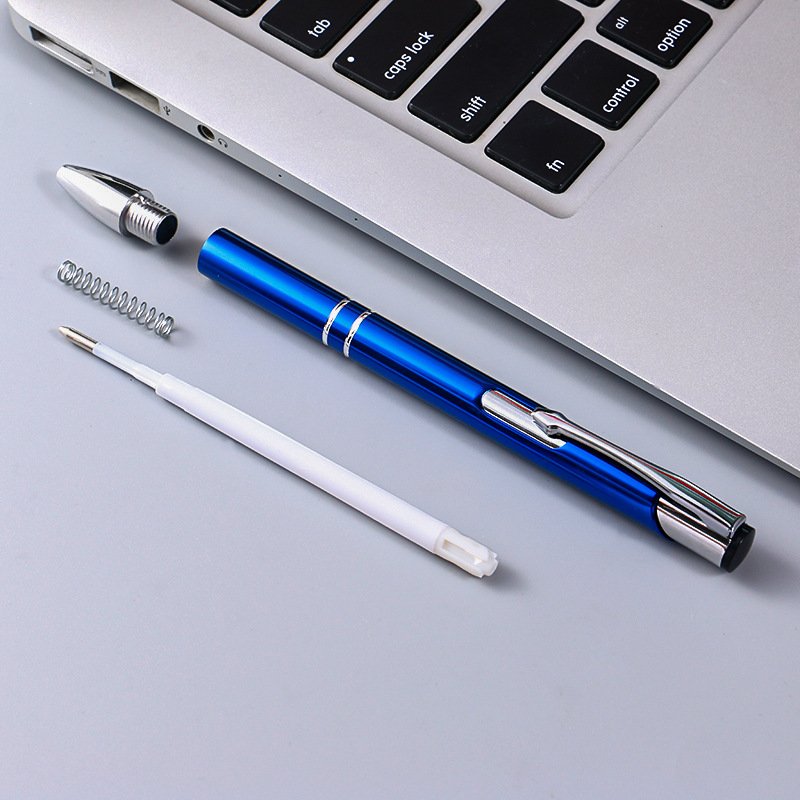 High Quality Promotional Metal Branded Luxury Business Customized Advertising Gift Metal Roller Ball Point Pen with Custom Logo