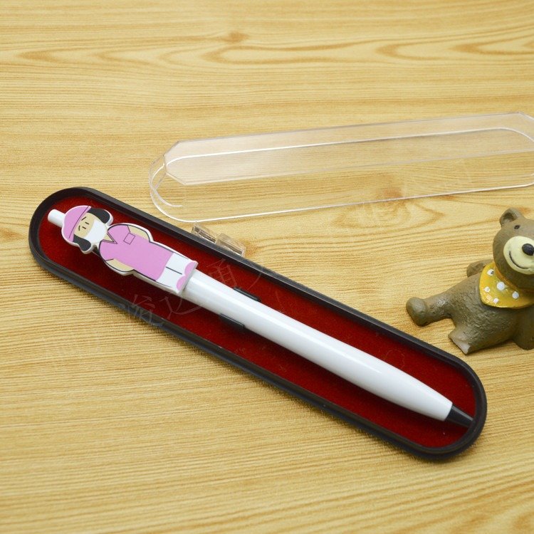 Cheap Promotional Cute Nurse Doctor Pens Gifts Plastic Ballpoint Pen With Custom Logo