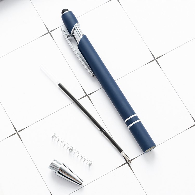Custom logo Multifunctional Ballpoint Pen Luxury Metal Promotional Ball Pen Colorful Metallic Ball Pen