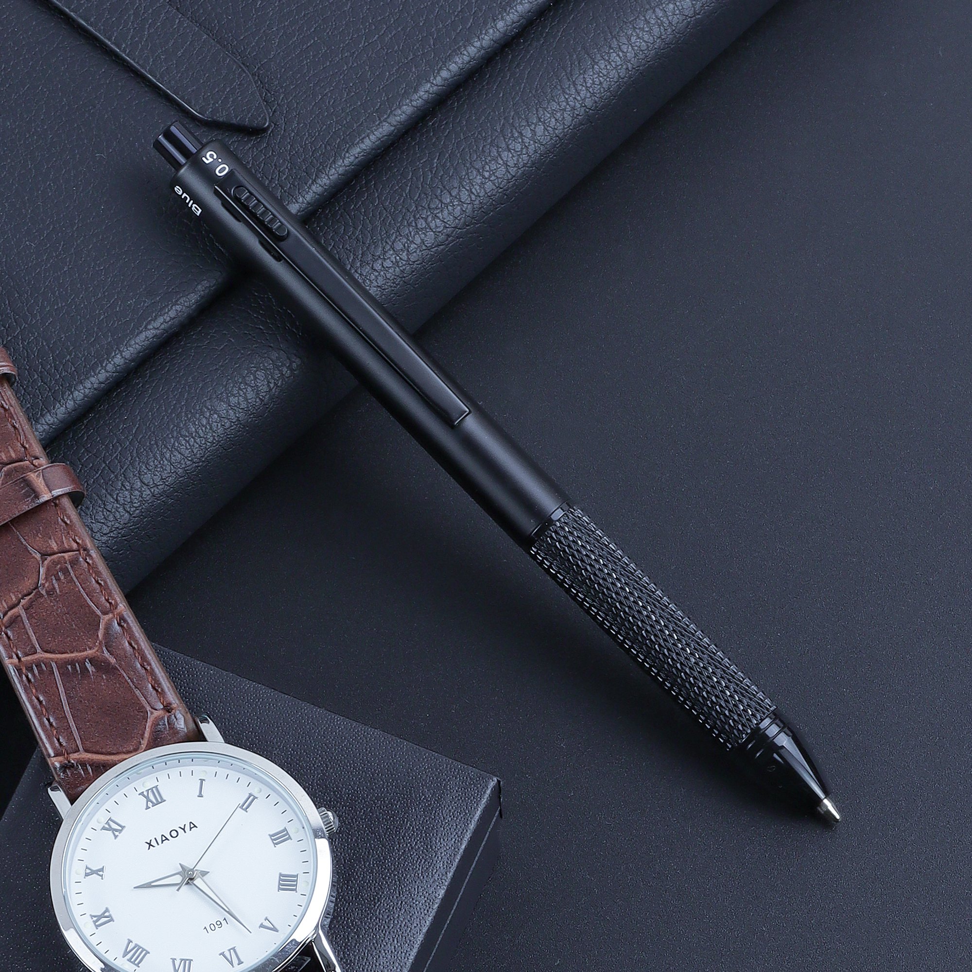High Quality 4 in 1 Multifunction Metal Pen with Gravity Sensing Ballpoint for Luxury Promotion Gifts