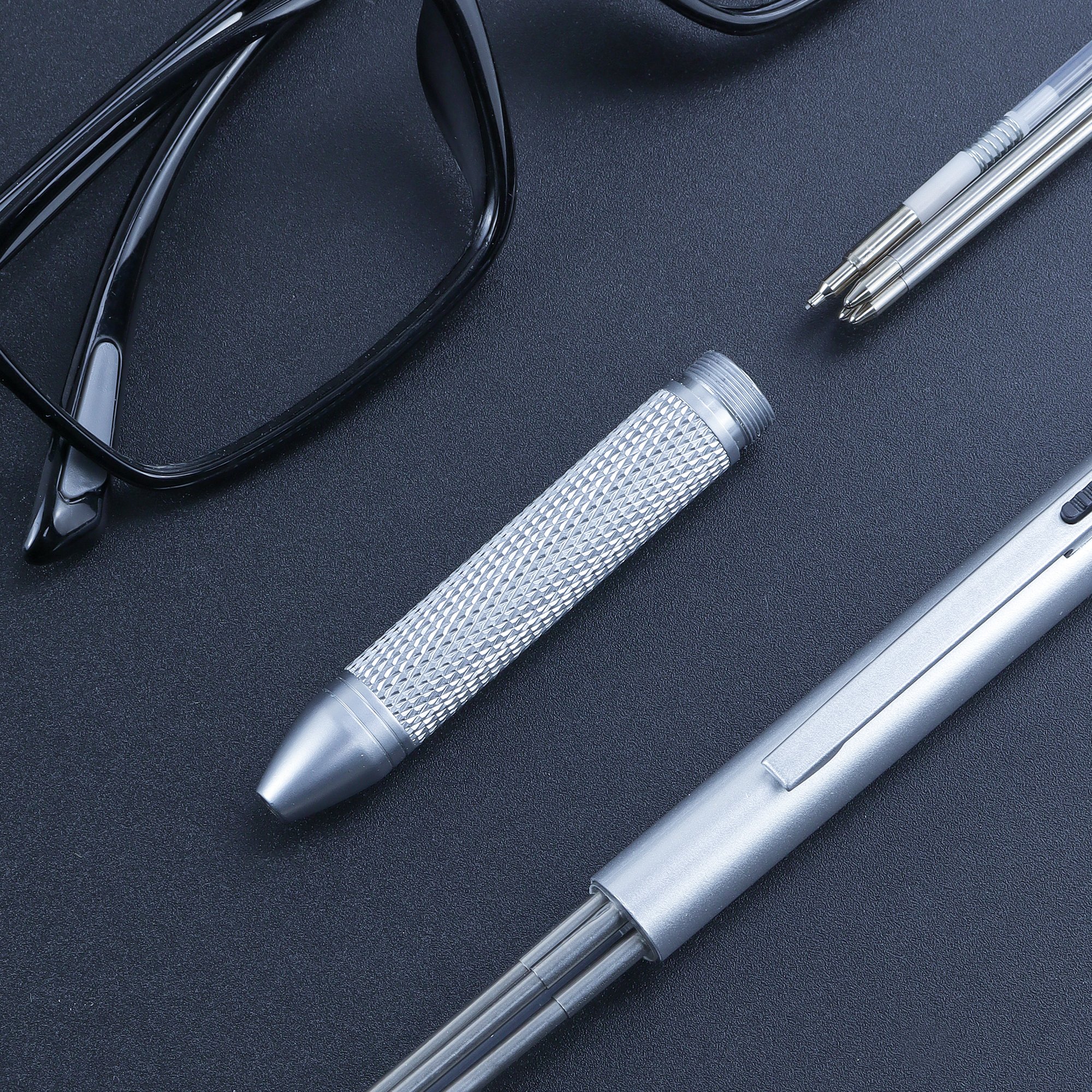 High Quality 4 in 1 Multifunction Metal Pen with Gravity Sensing Ballpoint for Luxury Promotion Gifts