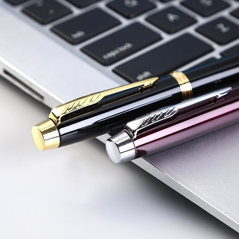 2024 New Luxury Gift Business Signature Matte Black Fountain Pen Professional Custom Parker Brand For Vip