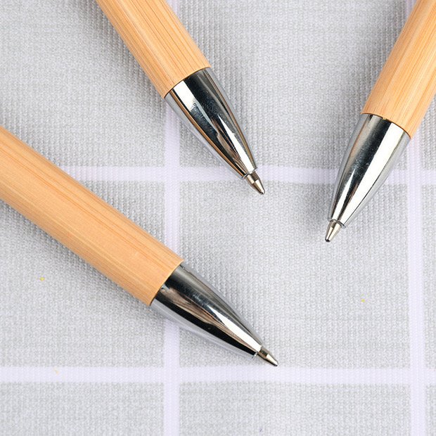 cheap price high quality Eco Friendly bamboo wood ballpoint pen-custom laser engraved logo bamboo pens