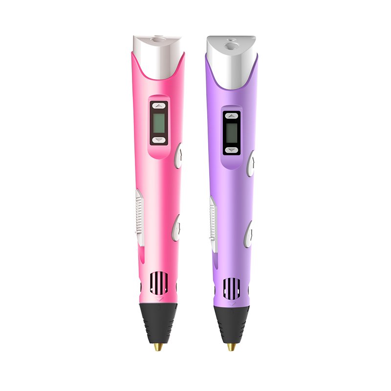 Newest Children's 3d pens unleash doodle 3d graffiti pen refills creativity three-dimension