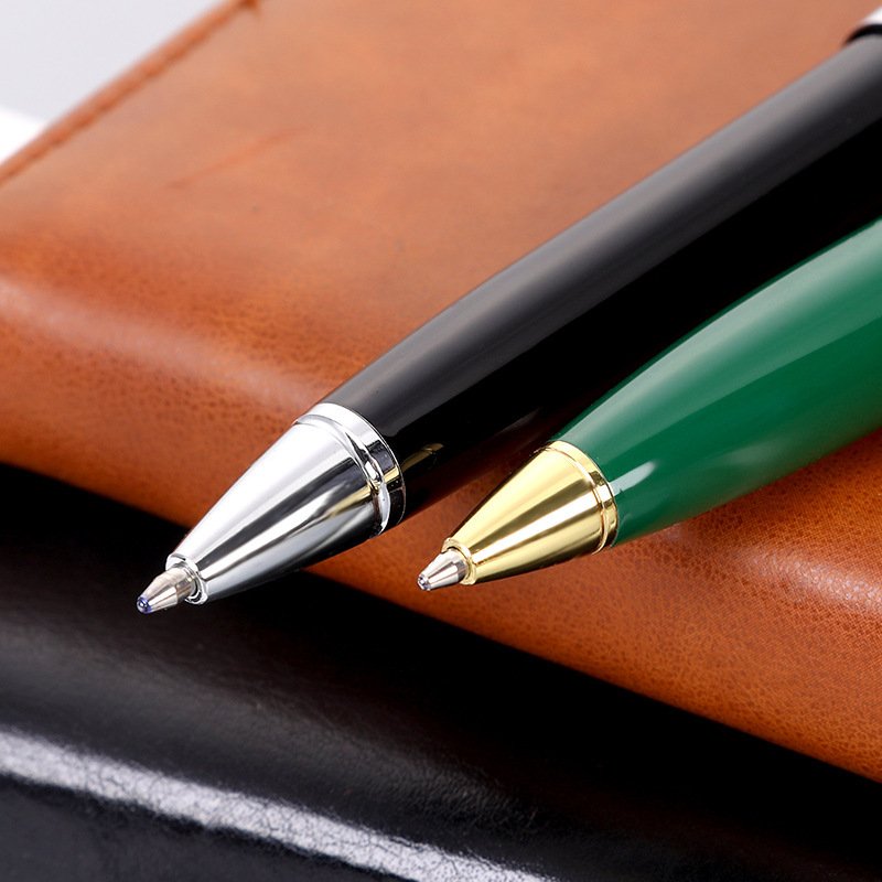 Luxury business gift fancy twist action metal pen custom pen logo design ballpoint pen for jewelry & watch