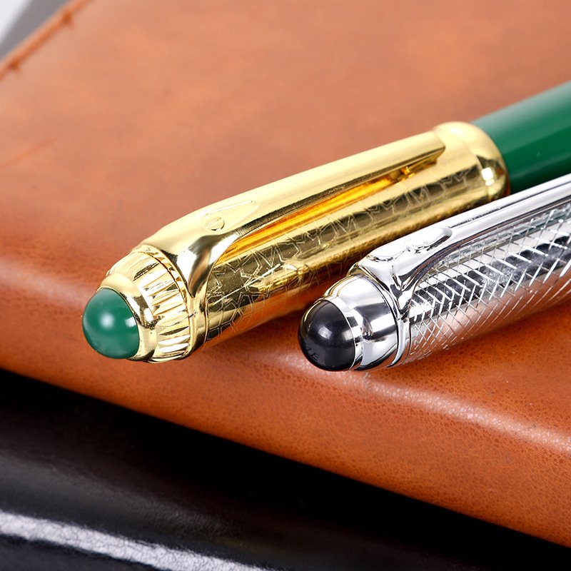 Luxury business gift fancy twist action metal pen custom pen logo design ballpoint pen for jewelry & watch