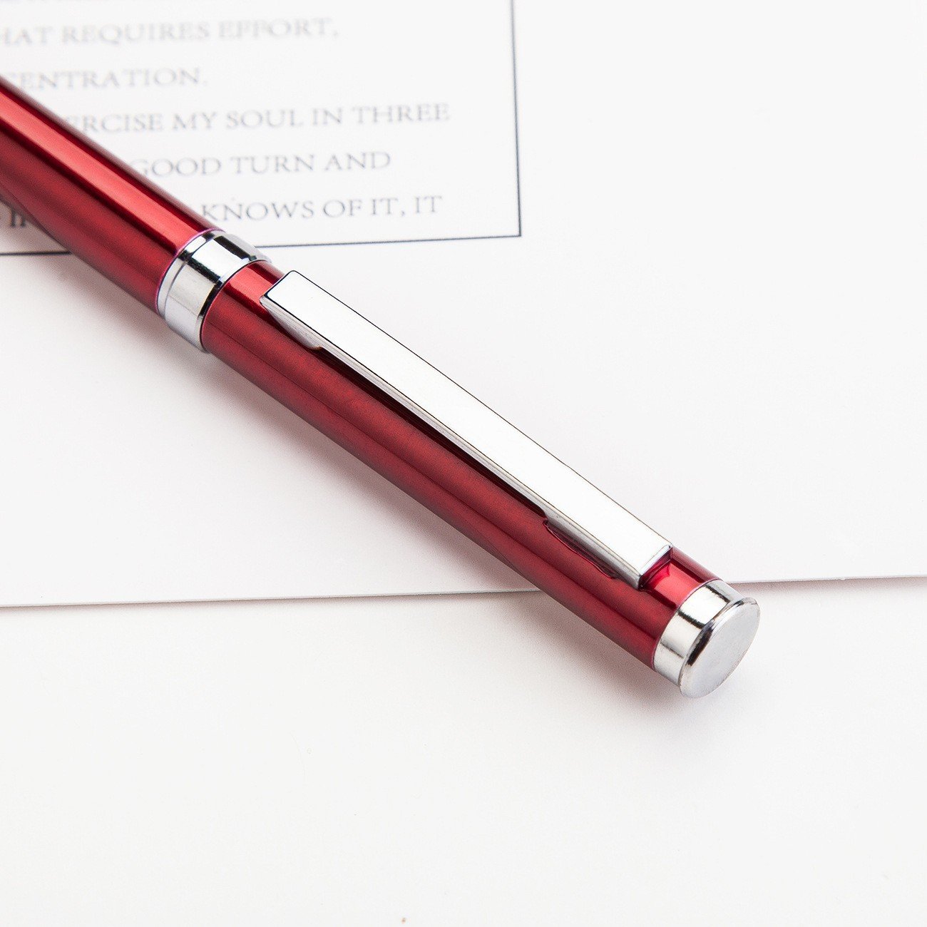 Promotional Multi-color Custom Logo Wholesale Promotional Metal Customized Slim Pen BallPoint Twist Ball Pen