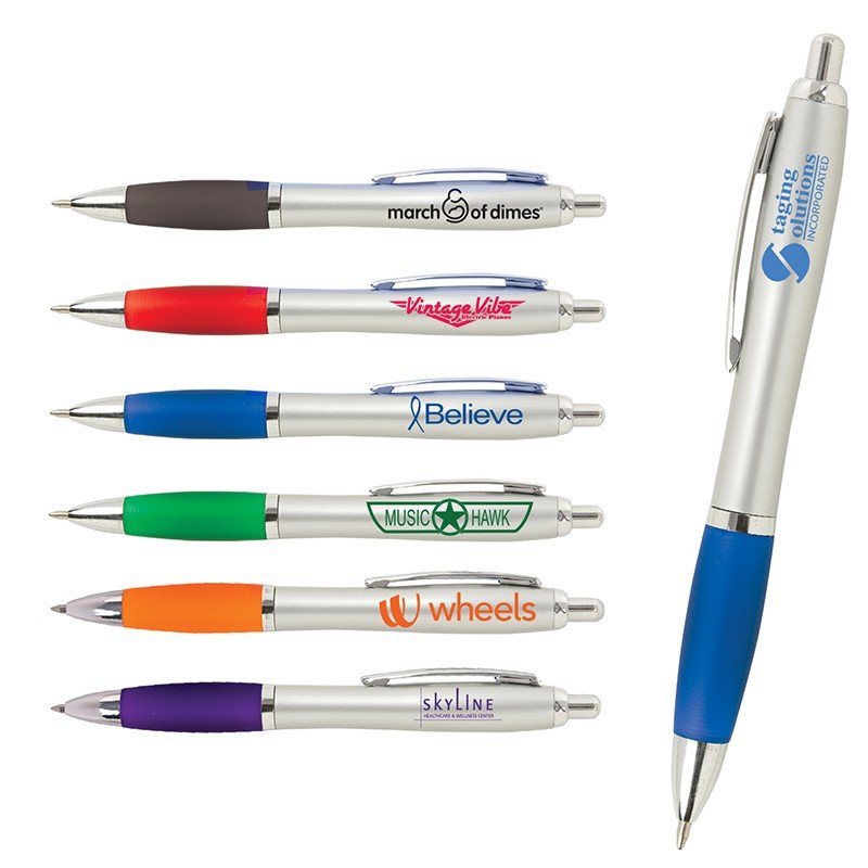 Good Quality Custom Logo White Ball Pen Classic Promotional Pen Custom Customized Pen With Logo