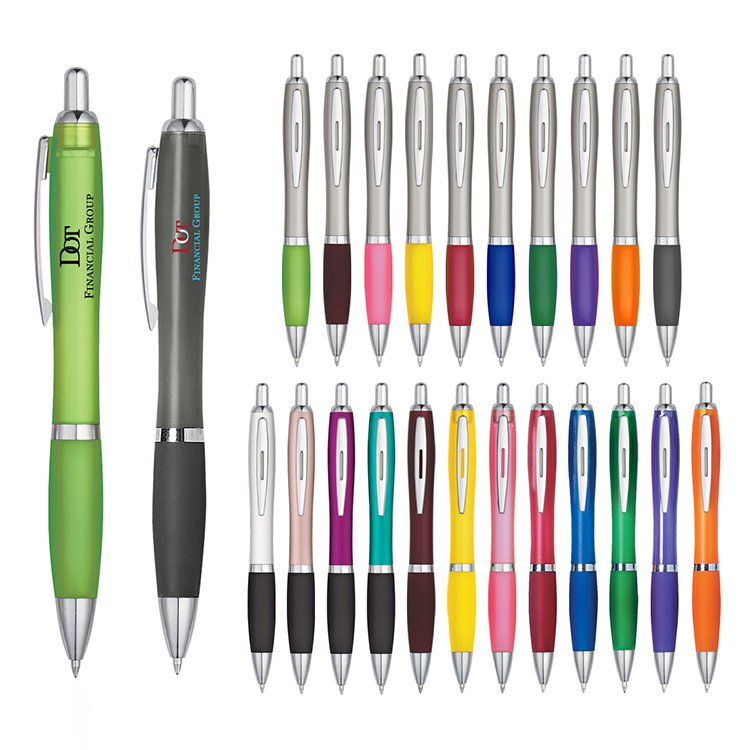 Good Quality Custom Logo White Ball Pen Classic Promotional Pen Custom Customized Pen With Logo