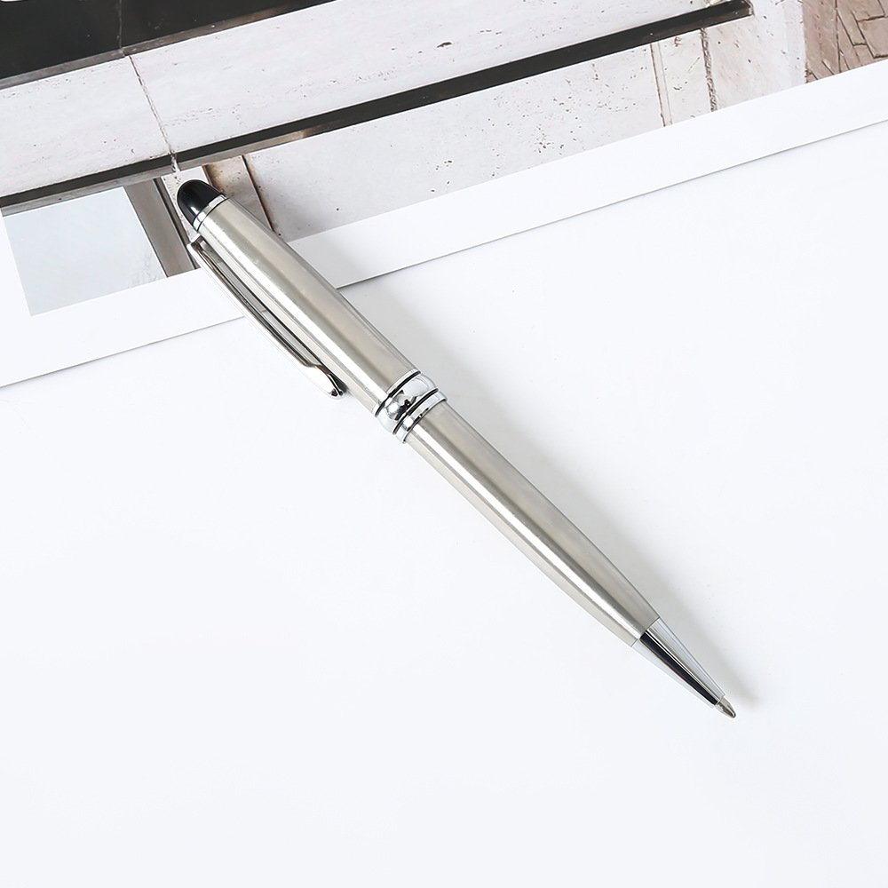 High quality Metal Fountain ball pen gift ballpoint pen Custom Logo laser engraving