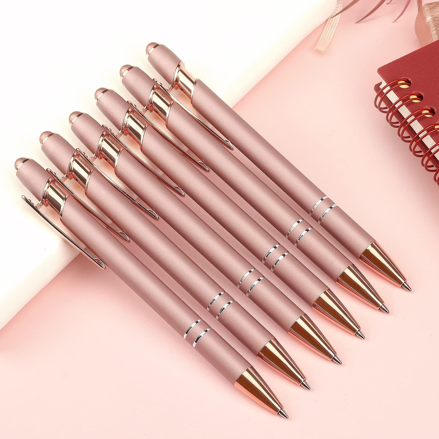 Luxury Branded Writing Personalized Aluminum Ballpoint Stylus Pen 2 in 1 Ballpen Stylus Screen Ballpoint Pen