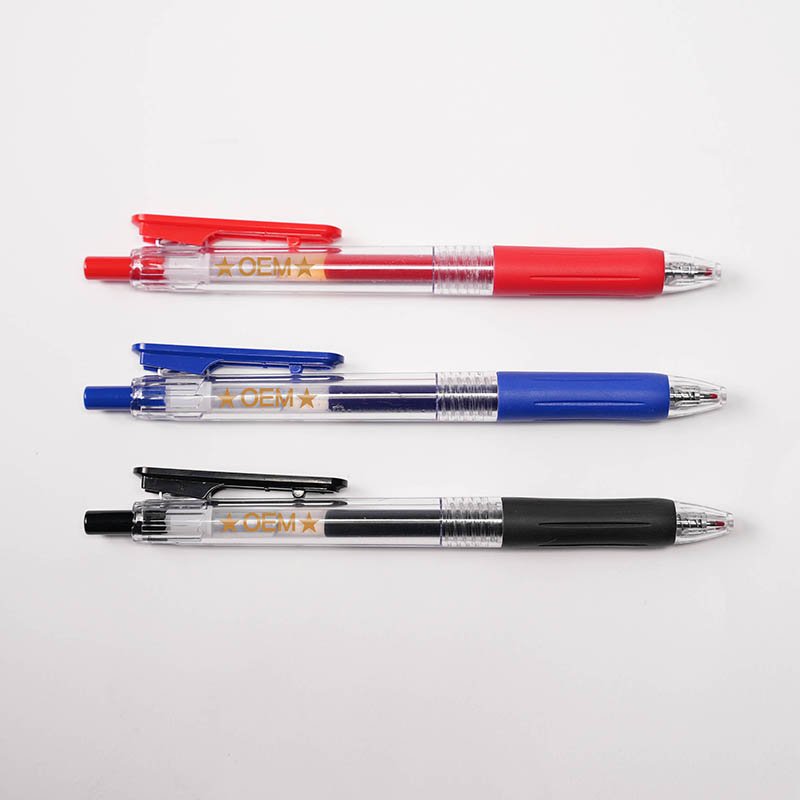 OEM Pen Custom Logo Wholesale Price 0.5 MM Refill Ballpoint Pen