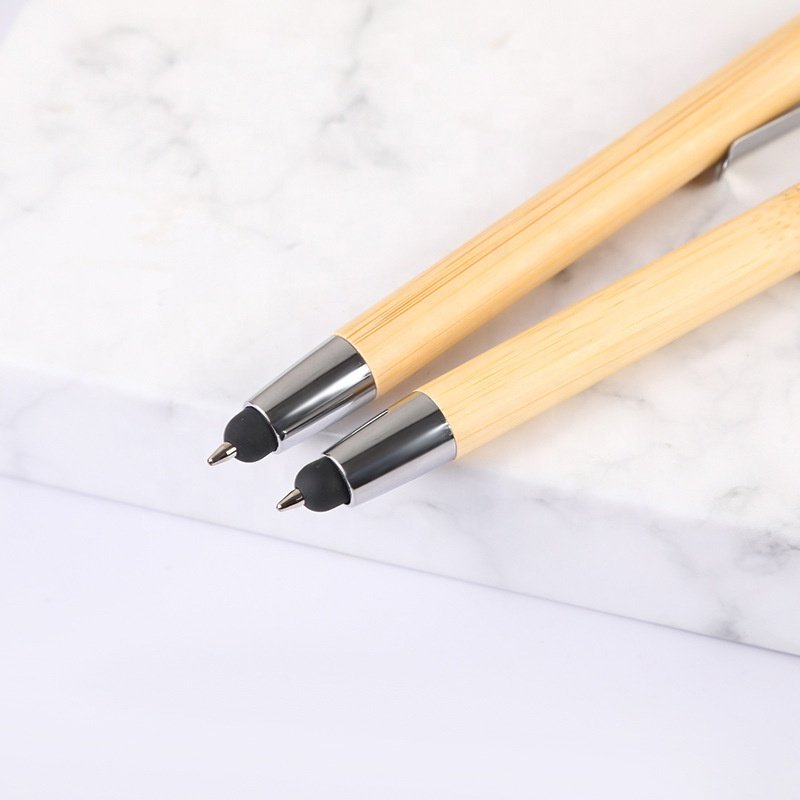 Wholesale Eco Friendly Bamboo Ballpoint Pen Wood Promotional Bamboo Pen With Multi Colored Bamboo Pens Custom