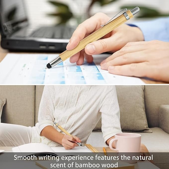 Wholesale Eco Friendly Bamboo Ballpoint Pen Wood Promotional Bamboo Pen With Multi Colored Bamboo Pens Custom