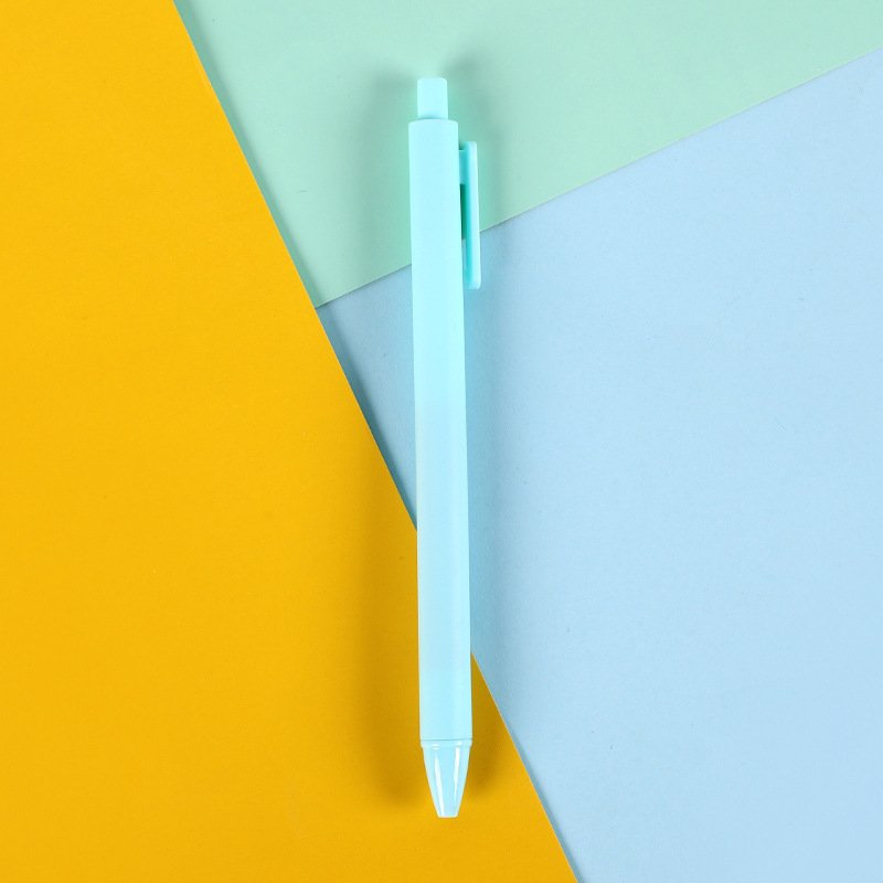 Ballpoint Pen with Logo Multicolor Macaron Promotion Plastic Gel Ink Pen Custom Logo For Gift