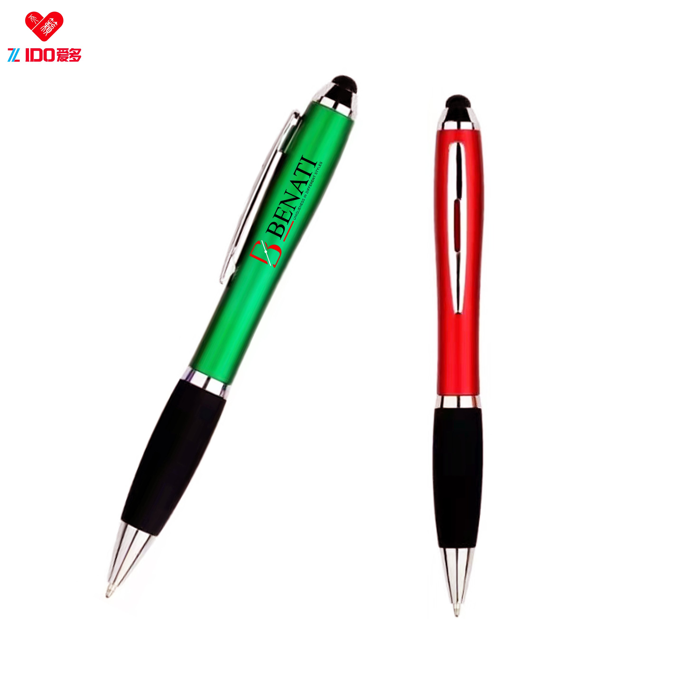 OEM LED lighting up logo pen stylus pen customized logo light up pen