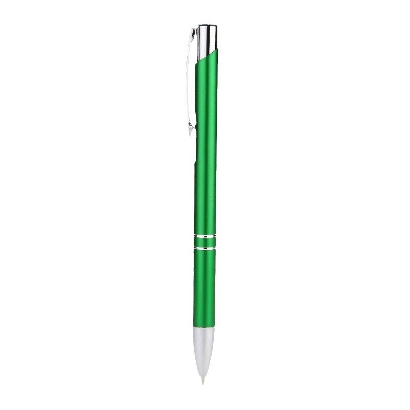High Quality 1mm Fine Point Black Click Advertising Metal Ballpoint Pen Custom Logo Business Body Type for Promotions Wholesale