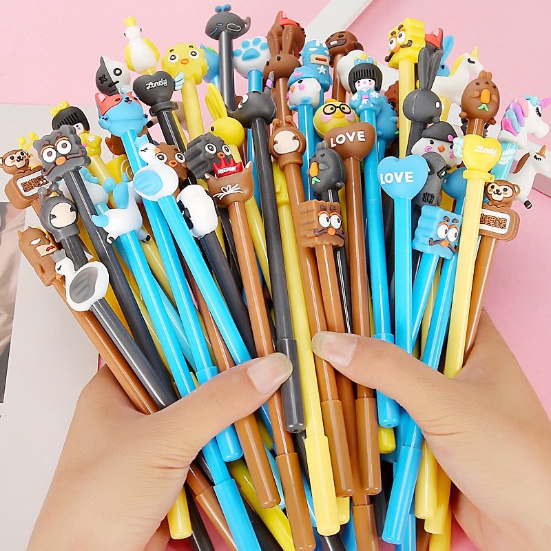 Wholesale Plastic Promotional Ballpoint Pen, Factory Hot Sale Gel Pen Interesting And Beautiful Gift Pen For Office