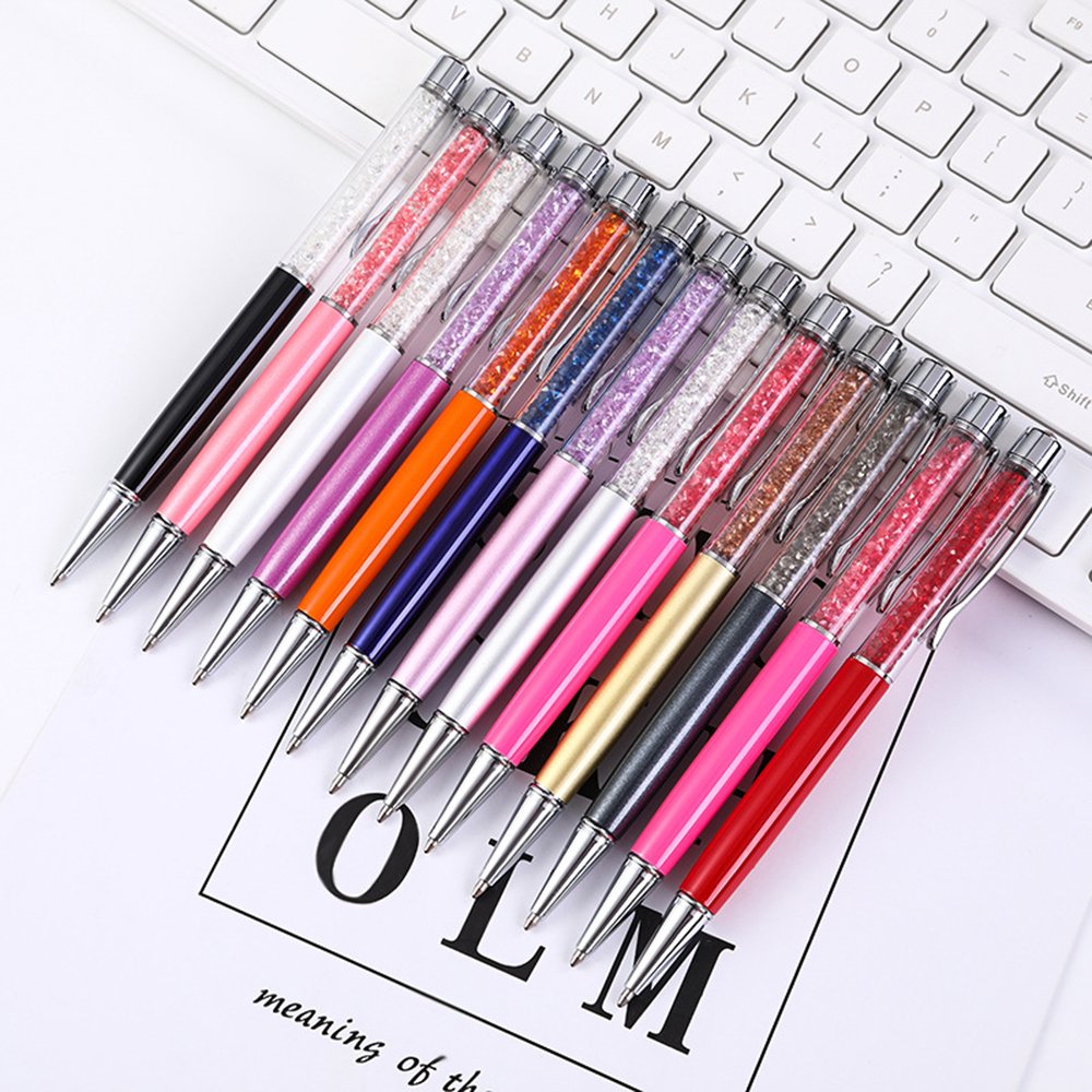 Wholesale sublimation pen blank ballpoint with shrink wrap snow globe sublimations ink pens for sublimation