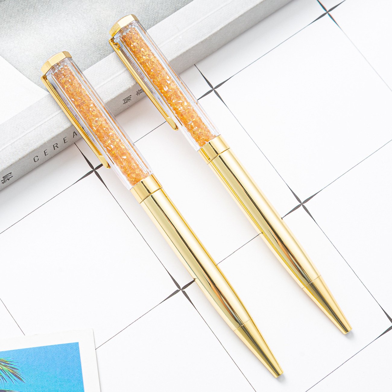 High Quality Luxury Gift Pen Set Customize Engraved Logo Ball Point Pens