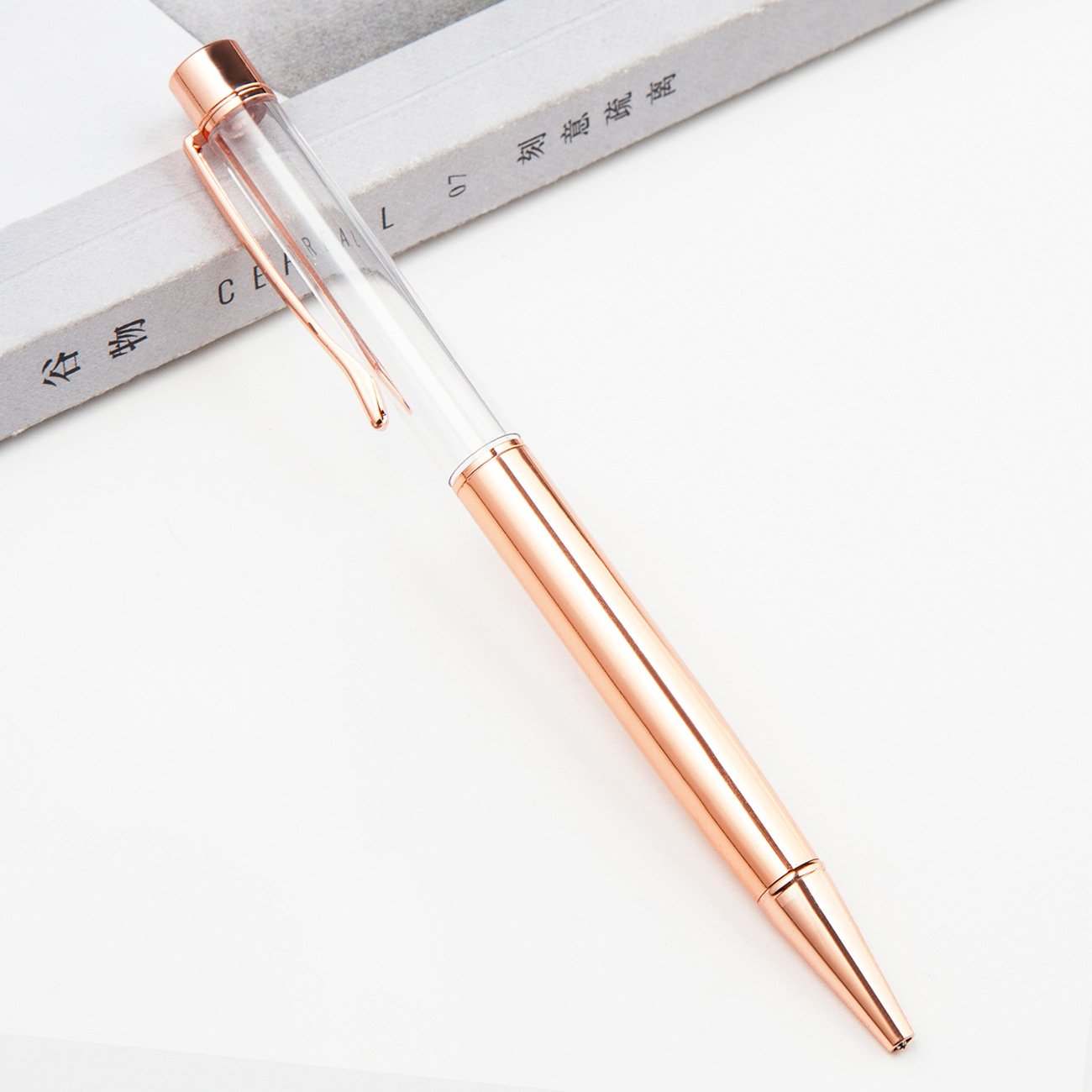 Hot selling for gift supplies Empty Tube promotional customize logo metal ballpoint pen