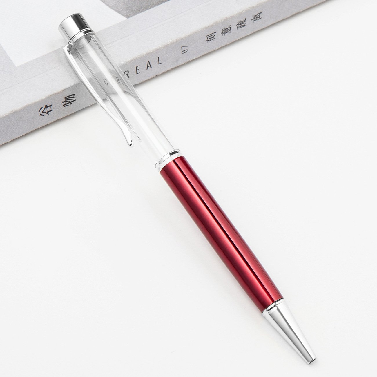 Hot selling for gift supplies Empty Tube promotional customize logo metal ballpoint pen